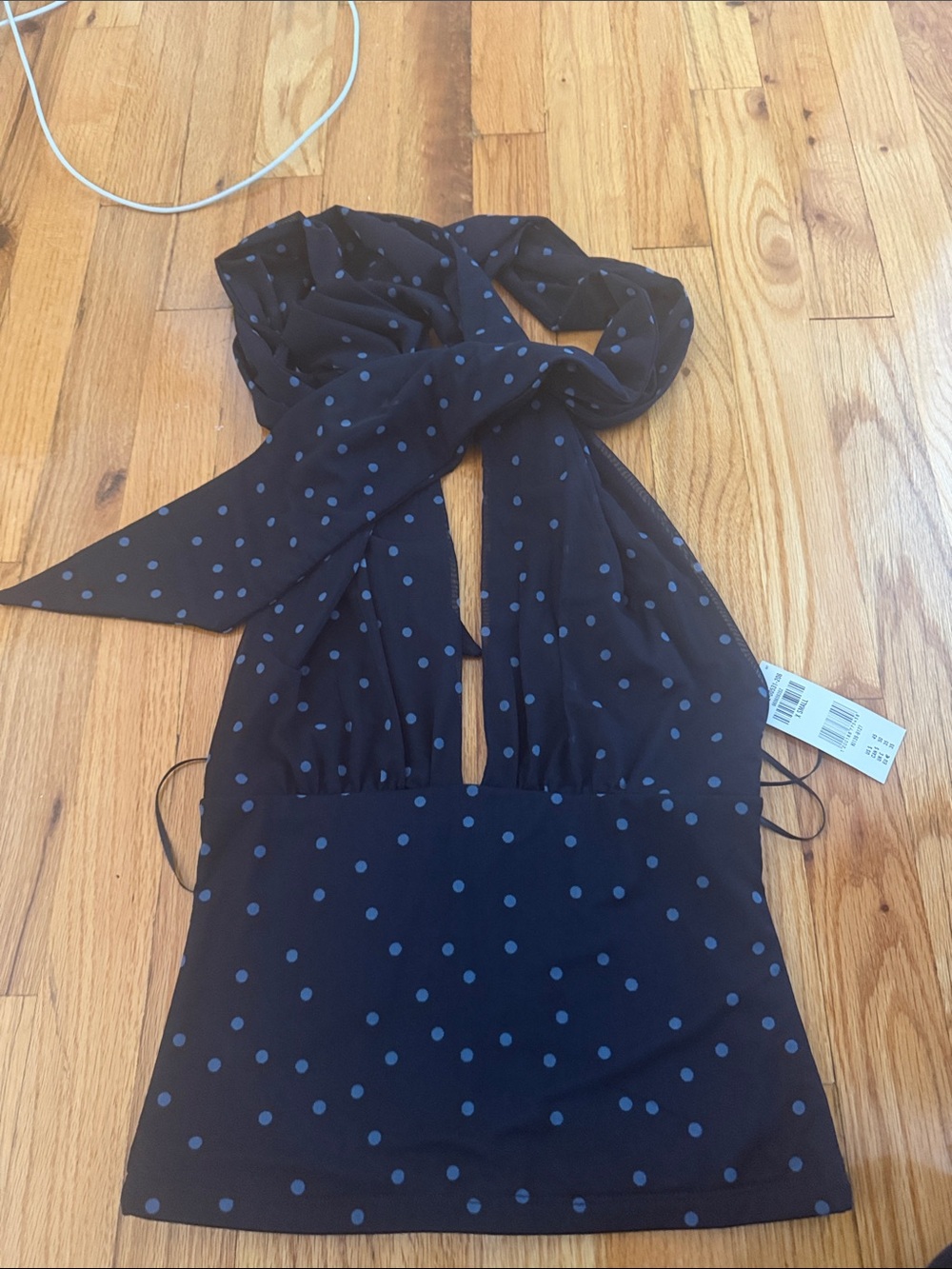 A&F convertible mesh multiway top